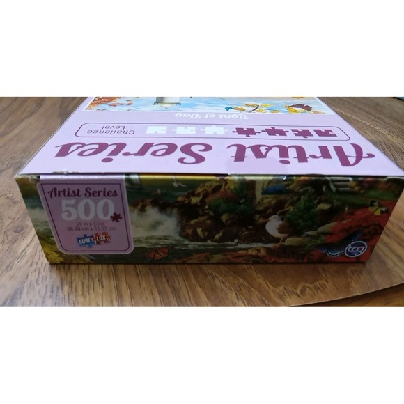 Sure-Lox Artist Series 500 Pc Jigsaw Puzzle Light Of Day New Sealed - Picture 12 of 14